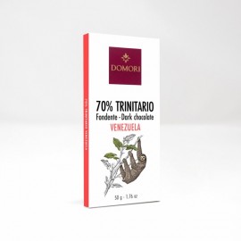 Domori Trinitario Venezuela 70% Single Origin Dark Chocolate Bar - 50g 08135