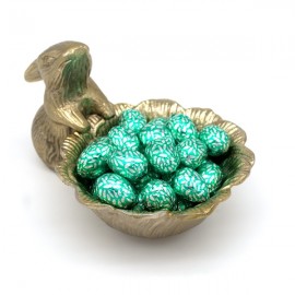 Valrhona Valrhona Caramel Milk Chocolate Ganache Wrapped Eggs 33-pc
