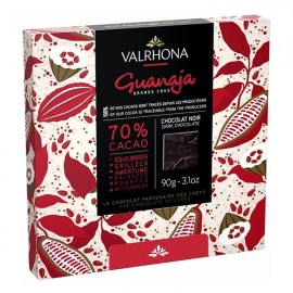 Valrhona Valrhona Carre Guanaja 70% Dark Chocolate Napolitains Gift Box - 18 pc - 90 grams 47856