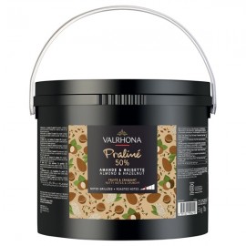 Bargains Valrhona Crunchy 50% Amande Noisette Praliné Paste Pail - 5kg 5621