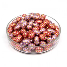 Valrhona Valrhona Dark Chocolate Almond & Hazelnut Praline Wrapped Eggs