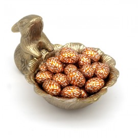Valrhona Valrhona Dark Chocolate with Caramelized Apricot Wrapped Eggs 33-pc