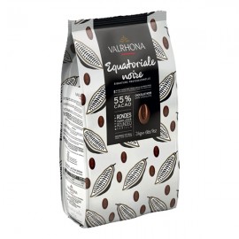Valrhona Valrhona Équatoriale Noir Les Feves 55% Dark Chocolate Couverture Discs - 3kg 4661