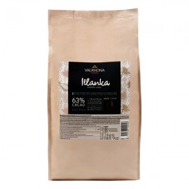 Valrhona Valrhona Illanka Les Feves 63% Single Origin Dark Chocolate Discs - 3kg 48607