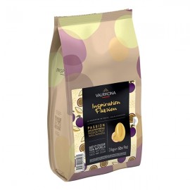 Valrhona Valrhona Inspiration Passion Les Feves 32% Passion Fruit Couverture Discs - 3 kg 15390