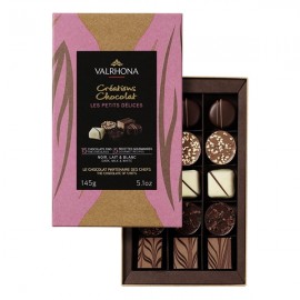 Valrhona Valrhona Les Petits Delices Bon-Bons Gift Box - 15 pc - 145g 33870