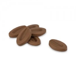 Valrhona Valrhona Satilia Lactée Les Feves 35% Milk Chocolate Couverture Discs - 1kg 7347