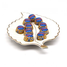 Venchi Venchi Cannolo Ricotta Cherry Orange & Biscuit in 56% Dark Chocolate - 10-pc 104415