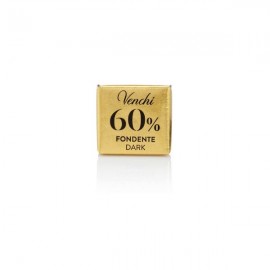 Venchi Venchi Fondente 60% Dark Chocolate Mini-Napolitain Single - 3 grams 117054
