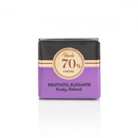 Venchi Venchi Fruttato Elegante Granblend 70% Dark Chocolate Napolitains Single - 6.8g – Chocosphere