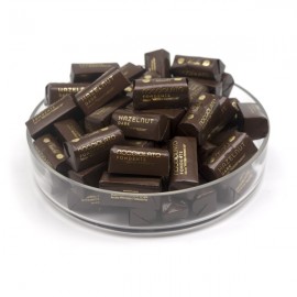 Venchi Venchi Whole Hazelnuts in 60% Dark Chocolate Ingots Bag - 1kg 116644