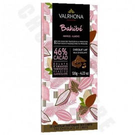 Valrhona Bahibe Chocolate with Almonds Chocolate Bar 120g