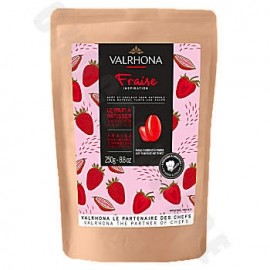 Valrhona Inspiration Strawberry (Fraise) Les Feves - 250g