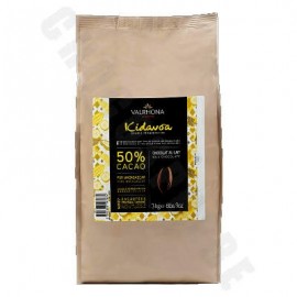 Valrhona Kidavoa Milk 50% Double-Fermentation 'Les Feves' 3Kg