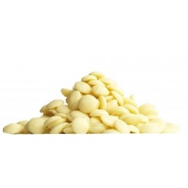 Cacao Barry Cacao Barry Zephyr Pistoles 34% White Chocolate Discs - 1 kg CHW-N34ZEPH-US-U77