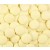 Creme Francaise 31% White Chocolate Couverture Wafers Box - 25 lb