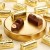 Hazelnuts in Gianduja Chocolate Gold Ingots - 12-pc