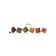 Cafe-Tasse Assorted Chocolate Squares Pouch - 24 Pieces - 120 g