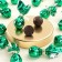 Venchi Mousse Fondente 75% Dark Chocolate Mousse Green Comets - 1kg 108278