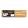 Francois Pralus Infernale Cafe Coffee & Hazelnut Praline Chocolate Bar Back