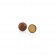 Venchi Milk Chocolate filled with White Chocolate Hazelnut Mousse Gold Comets Single Piece- 7.25g – Chocosphere