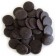 Guittard Oban Unsweetened 100% Dark Chocolate Wafers - 1kg 0601 C25 0601C25 c25x 0601C25x