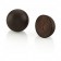 Venchi Chocomousse Cuor di Cacao 75% Dark Chocolate Sphere Unwrapped