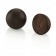 Venchi Chocomousse Cuor di Cacao 75% Dark Chocolate Sphere Unwrapped 108275