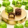 Venchi Chocoviar Pistachio Hazelnut Creme in Dark Chocolate Cubes Bag - 10-pc 105153