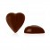 Heart Shaped 31% Milk Chocolate unwrapped 104347