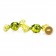 Venchi Salted Pistachio Hazelnut Chocolate Pearls Detail
